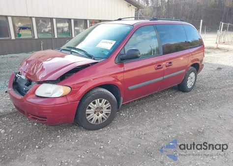 2006 Chrysler Town & Country из США, поврежденный, VIN 1A4GP45R86B760614